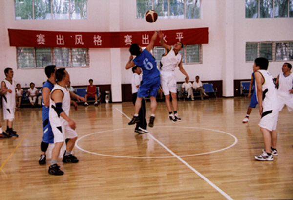 琪邦內部籃球賽，關注職工身心健康